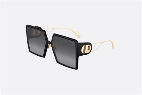 dior glasses 228300|30Montaigne S13I Black Square Sunglasses .